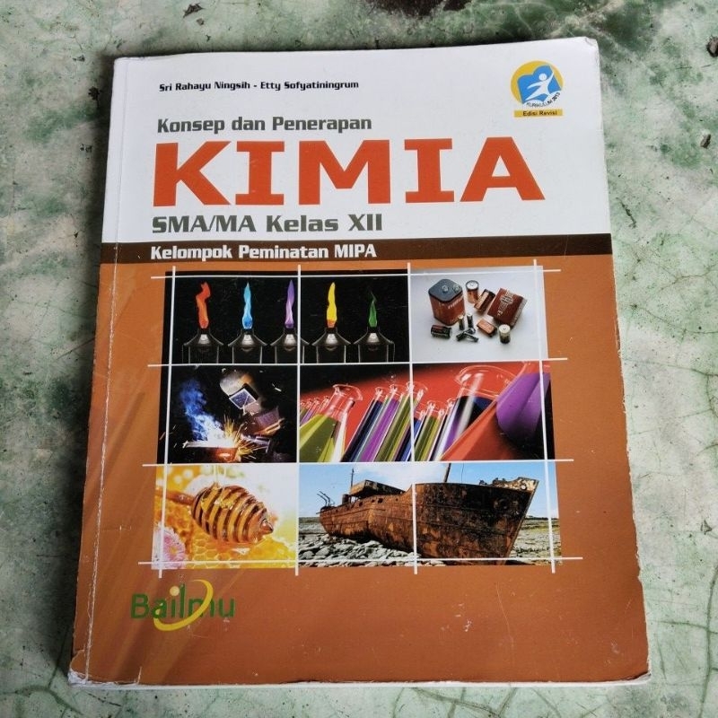 BUKU ORI KIMIA KELAS 3 SMA PENERBIT BAILMU