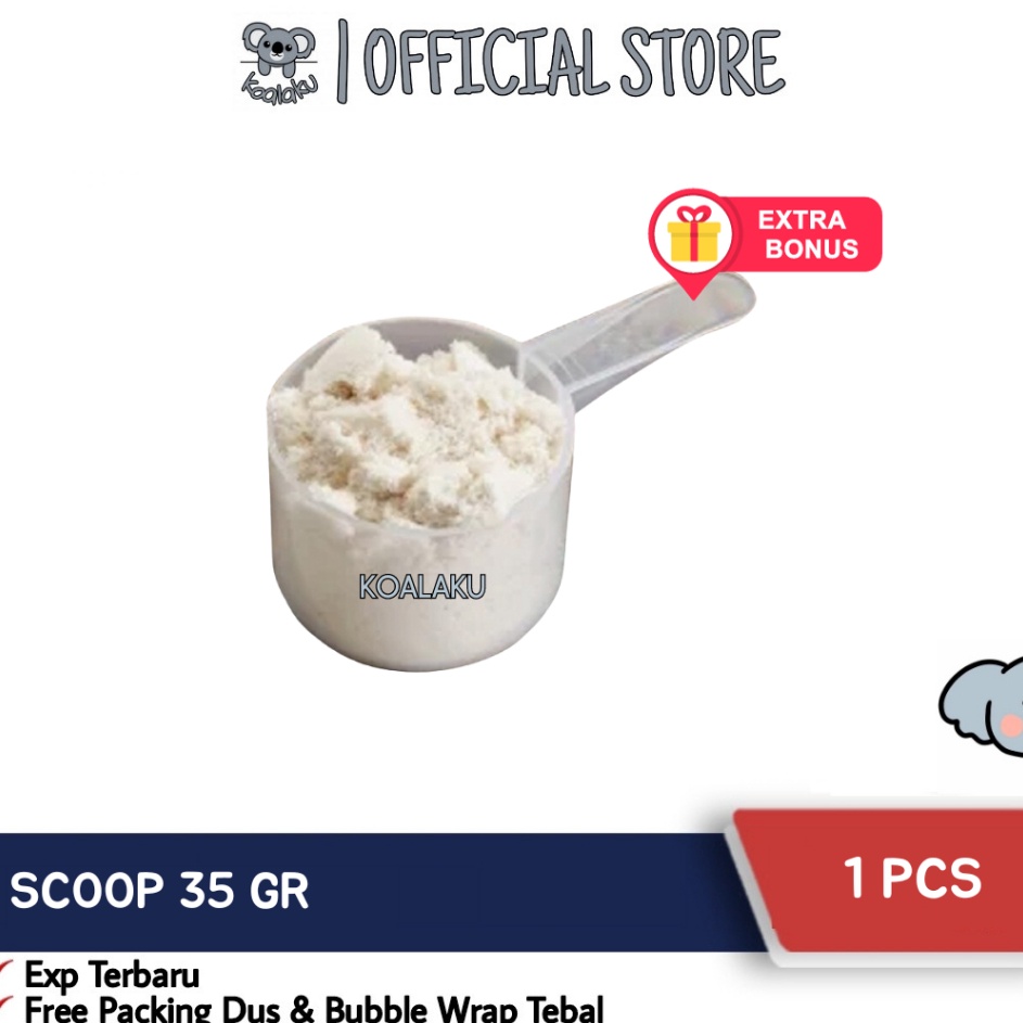 Spesial FREE SCOOP DALAM KEMASAN Scoop Whey Protein 35 gr