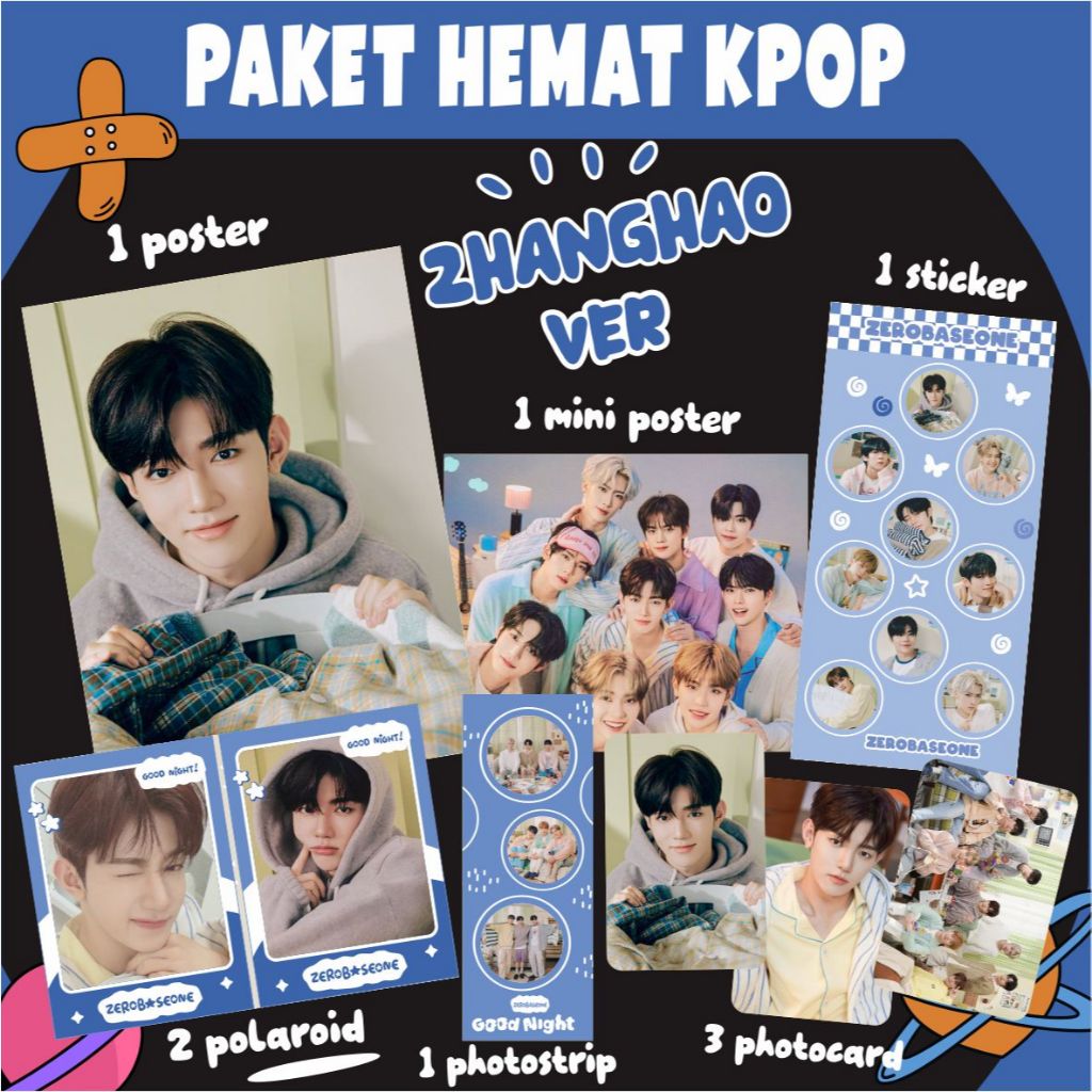 (PACKING BOX) PAKET HEMAT KPOP 8K ZEROBASEONE - SEASON GREETING