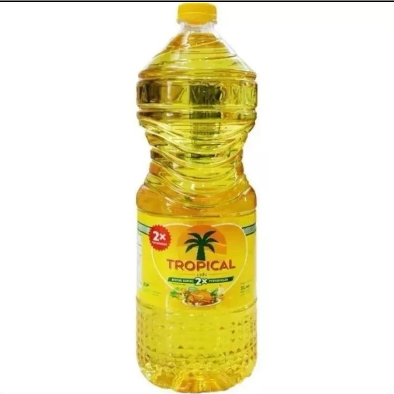 

Minyak goreng Tropical 2 Liter, Minyak Goreng ikan, Minyak goreng ayam