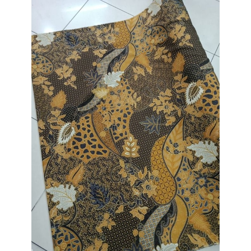 bahan batik semisutra meteran motif aurel..