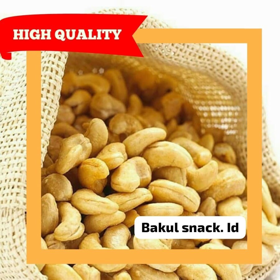 

BAKUL SNACK KACANG MEDE / METE MENTAH / MENTE JUMBO 1 KG