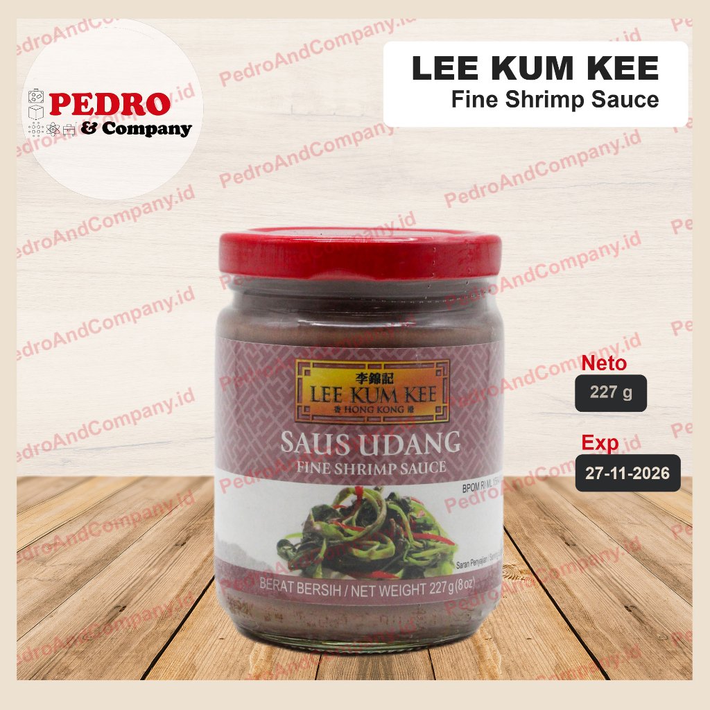 

Lee kum kee saus udang / gine shrimp sauce 227 gram - bumbu seafood LKK LEEKUMKEE