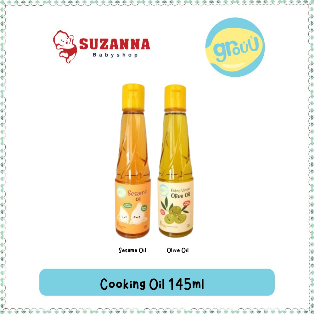 

Grouu - MPASI Virgin Olive Oil & Sesame Oil - BB Booster (145ml)