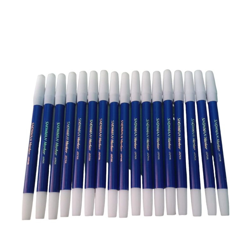 

SPIDOL SNOWMAN BIRU ISI 12.PCS