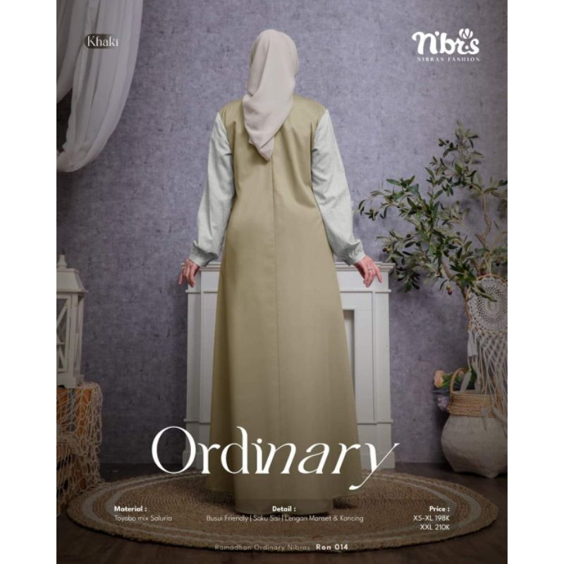 GAMIS RON 014 KHAKI BY NIBRAS