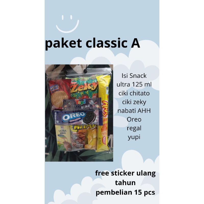 

Hampers Ulang Tahun//Snack Ulang Tahun//Paket Ulang Tahun//Bingkisan Snack Ultah Anak