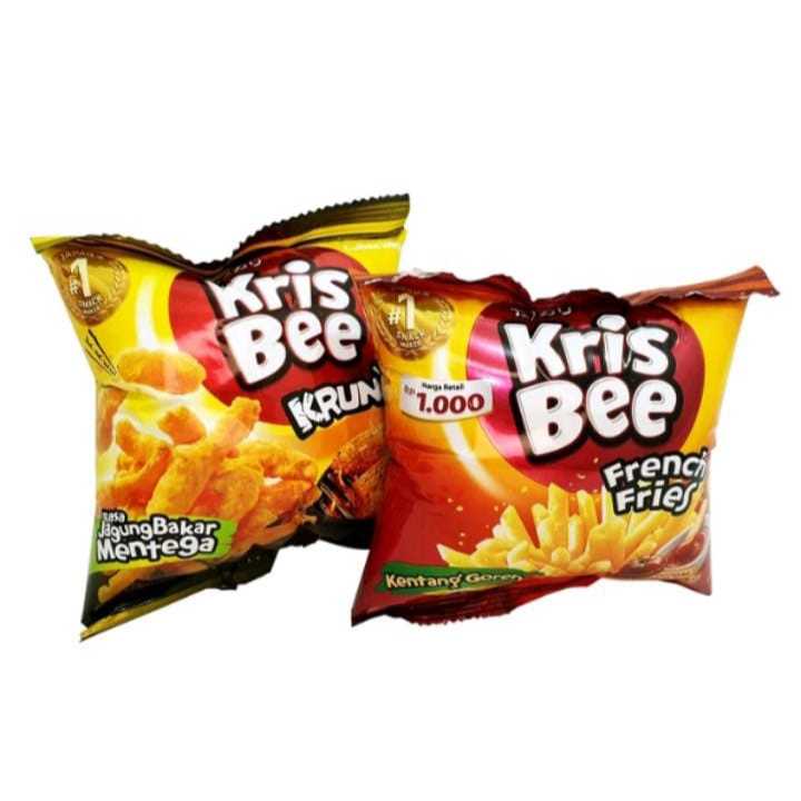 

SNACK Krisbee fries/KRISBEE krunchy ukuran mini/snack nett09gr