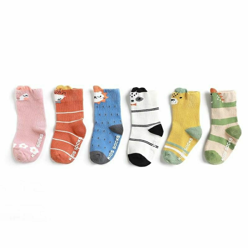 kaos kaki anak animal sock 3d import kaus kaki korea cewek cowok