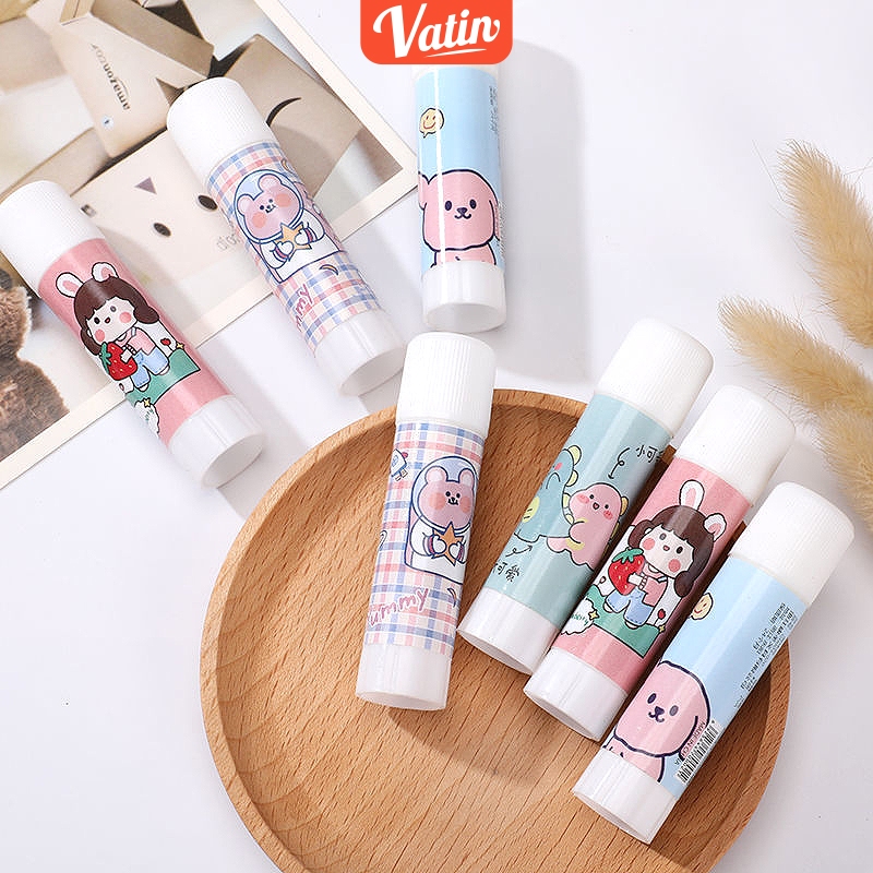

Lem glue Stick/Lem Kertas stick/Lem putar katakter/Lem Batang Motif Kartun Lucu-Vatin_Shop