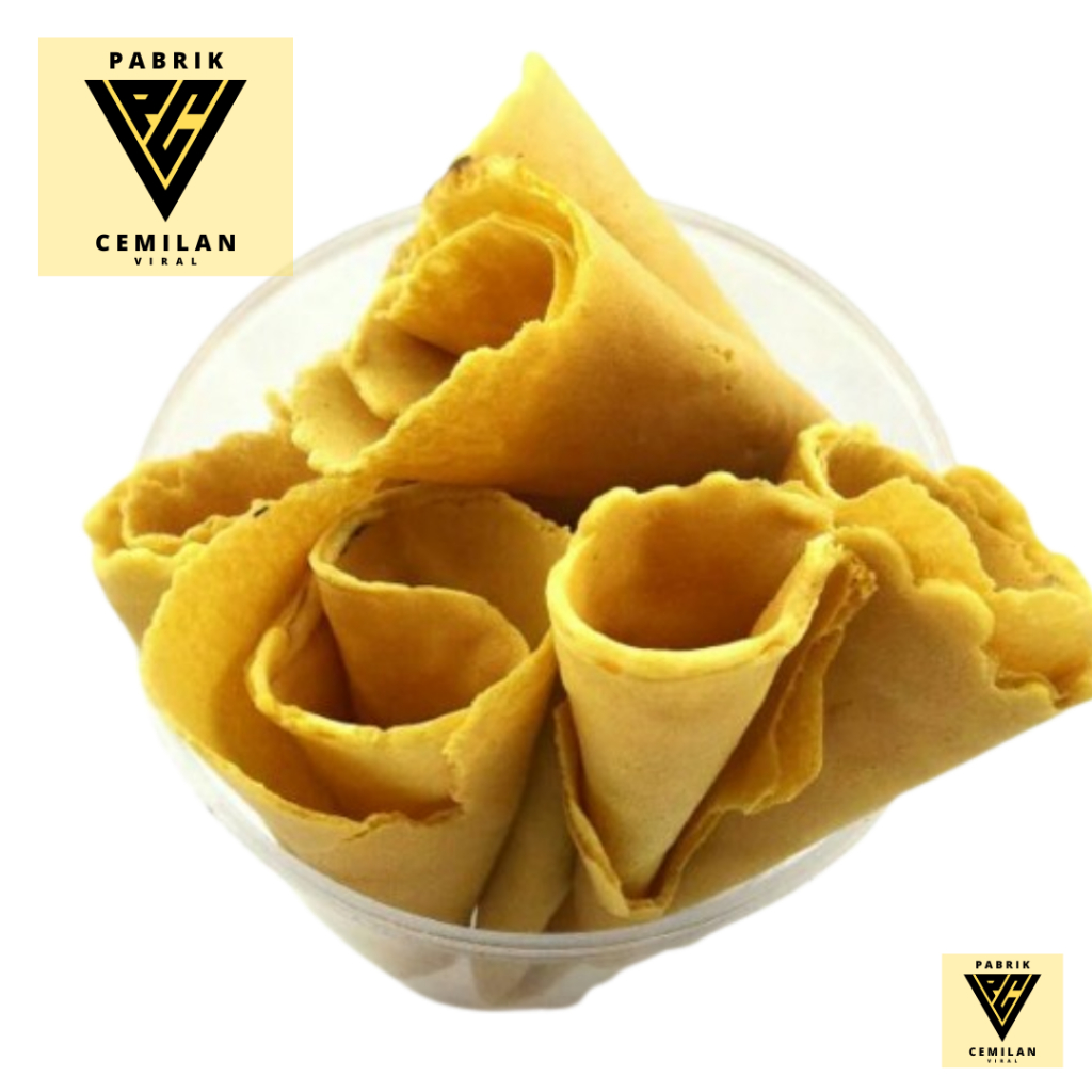 

PCV Crepes Semprong Kiloan 500gr KUE SEMPRONG KERUCUT Kue Semprong Gulung Kue Semprong Bangka