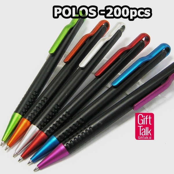 

Pulpen Plastik Promosi Souvenir Cetek bisa Custom Logo M009
