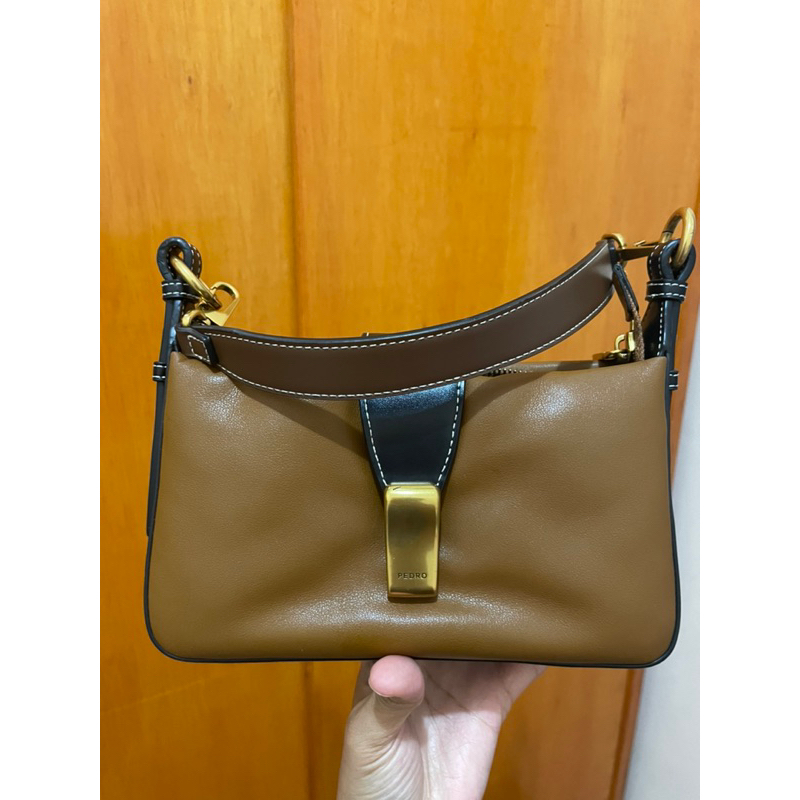 Preloved Tas Pedro Coklat Tas Kecil Original