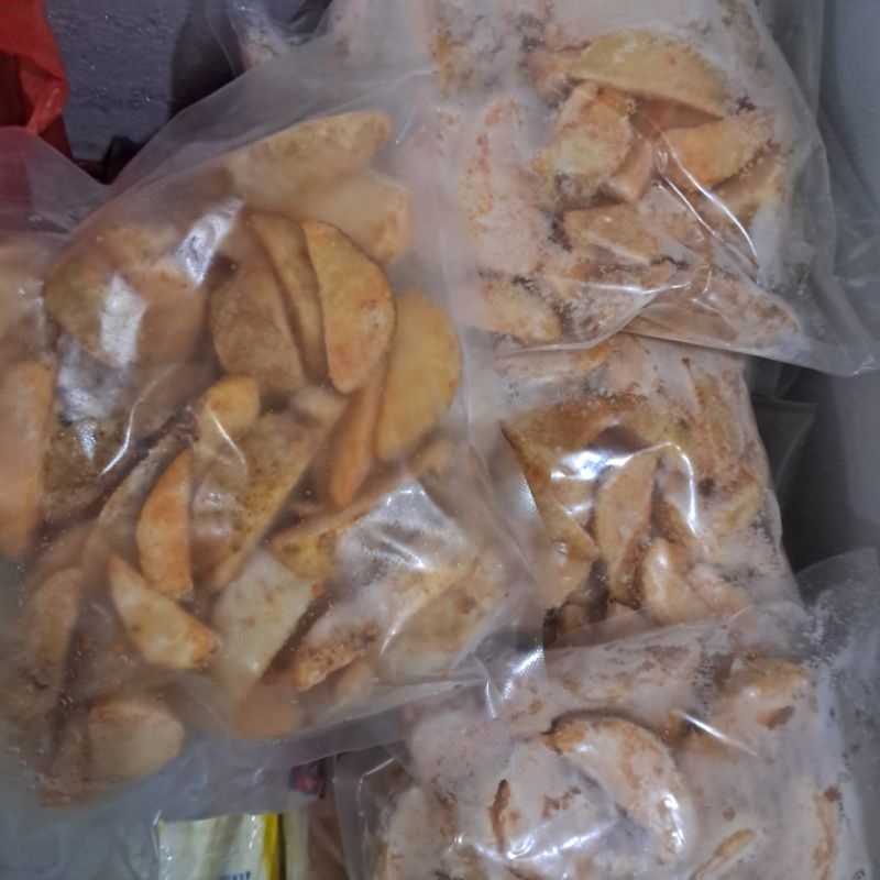 

Kentang Wedges kemasan 500 gr