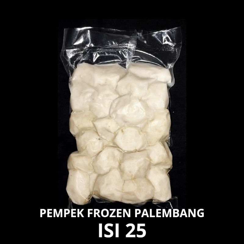 

PEMPEK FROZEN ASLI PALEMBANG 100% ISI 25 SUDAH DIVAKUM