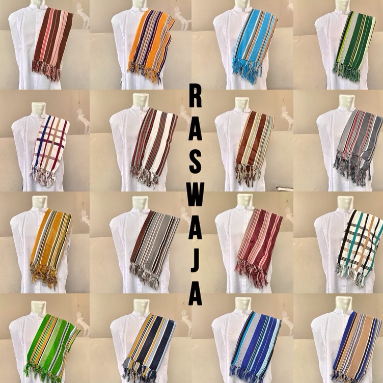 ART B14V Sorban Solo Riyadh Motif Yaman Print  Surban solo