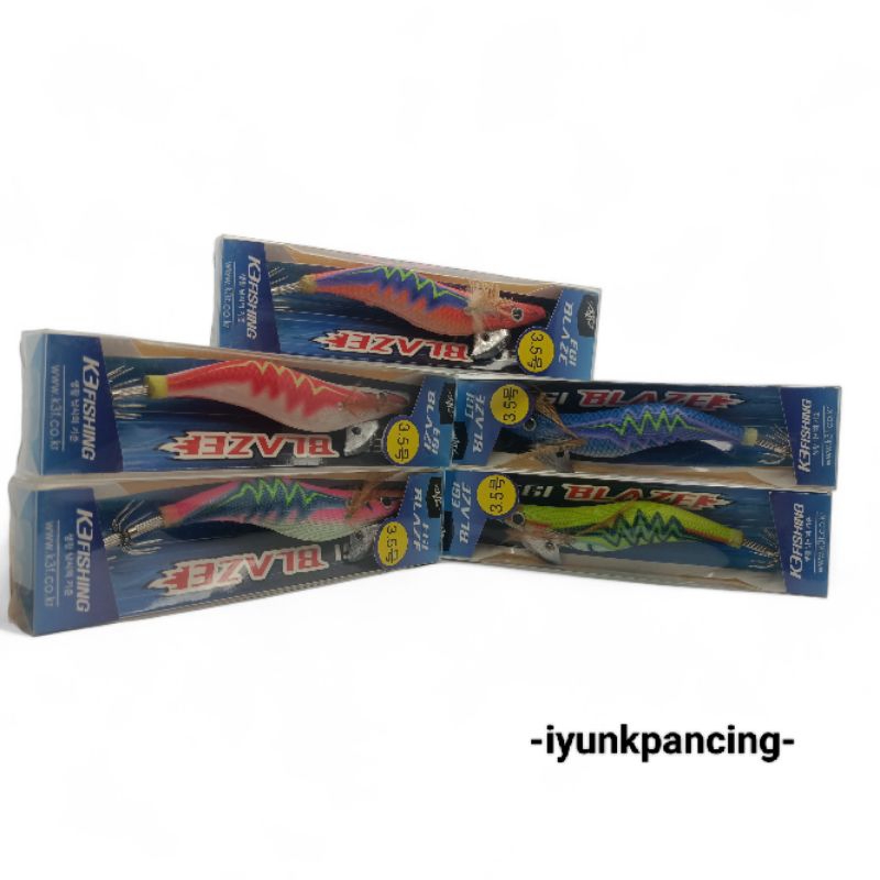 Egi blaze size 3.5 umpan cumi Egi lure