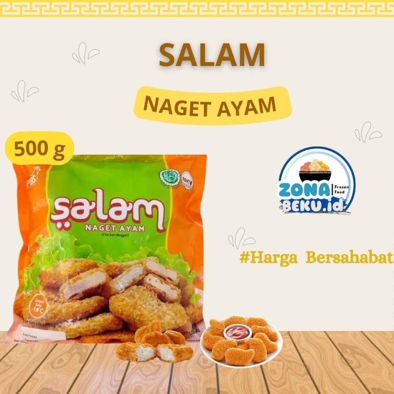 

Salam nugget ayam 500gr