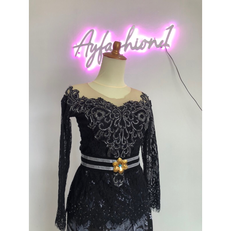 AYF_One Set Premium (Kebaya Full payet + Rok Span + Obi)