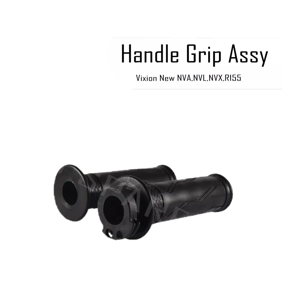 [RANDM] KARET HANDGRIP / HAND GRIP STANG / SARUNG PIPA GAS STANDAR KIRI KANAN SET VIXION NEW NVA NVL