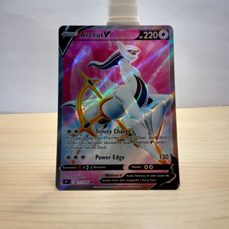 POKEMON TCG Indonesia - Arceus V S9 SR
