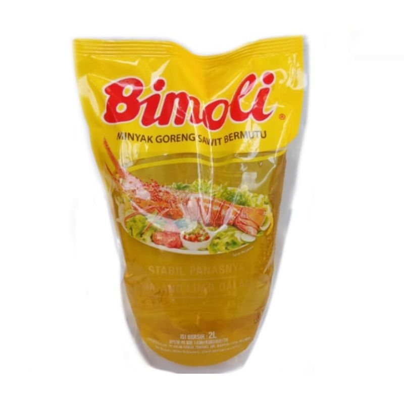 

Minyak goreng Bimoli special & claccic/biasa 2L