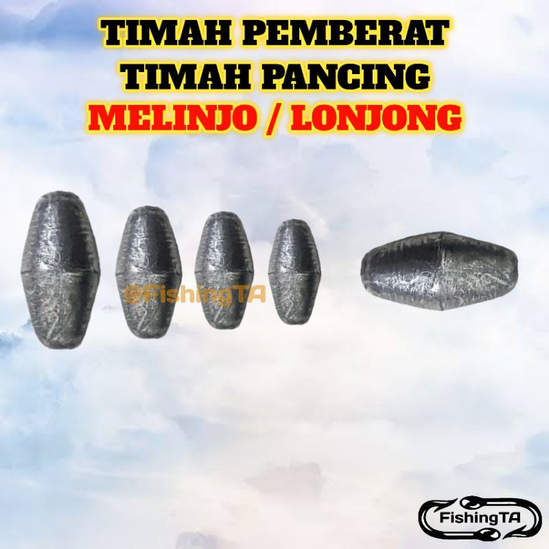 TIMAH MELINJO TIMAH LONJONG PEMBERAT PANCING