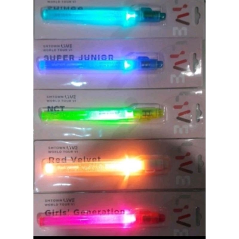Penstick lightstick SMTOWN LIVE SMCU PALACE NCT AESPA RED VELVET TVXQ