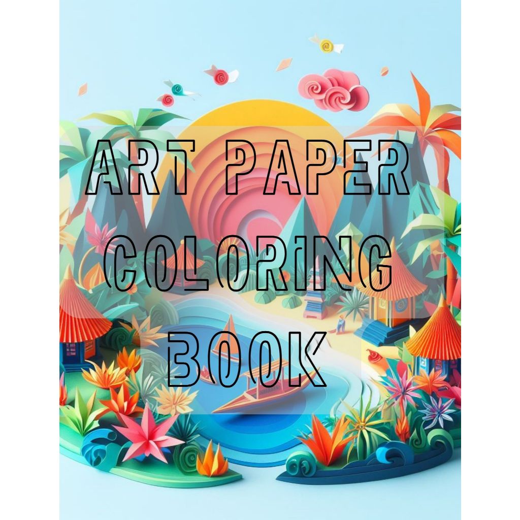 

SANADSTUIO-COLORING BOOK ARTPAPER EDITION