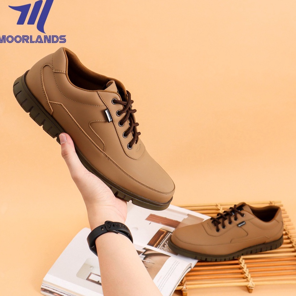 ART S3Y MOORLANDS Original Sepatu Sneakers Kasual Pria Sepatu Formal Sepatu Santai Sepatu Kerja Kant