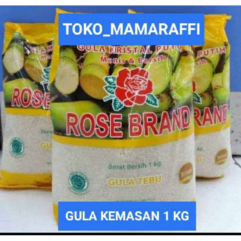 

Gula rosebrand kemasan 1 kg