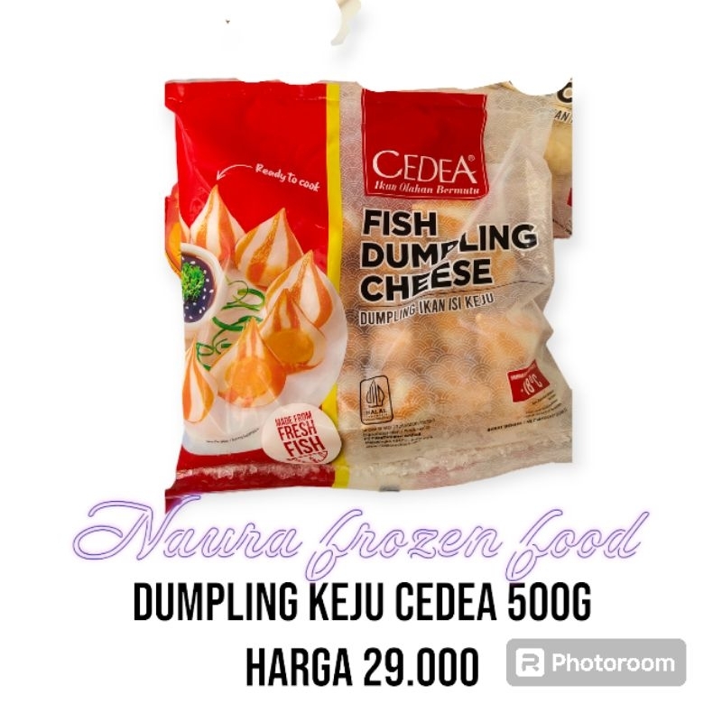 

Dumpling keju 500gr Cedea