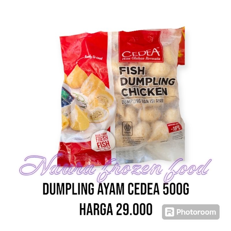 

Dumpling Ayam 500g Cedea