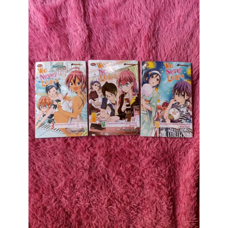Komik We Never Learn Vol 3 4 5