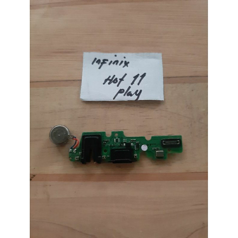 Konektor Cas dan Kabel Sinyal Original Copotan Hp Infinix Hot 11 Play