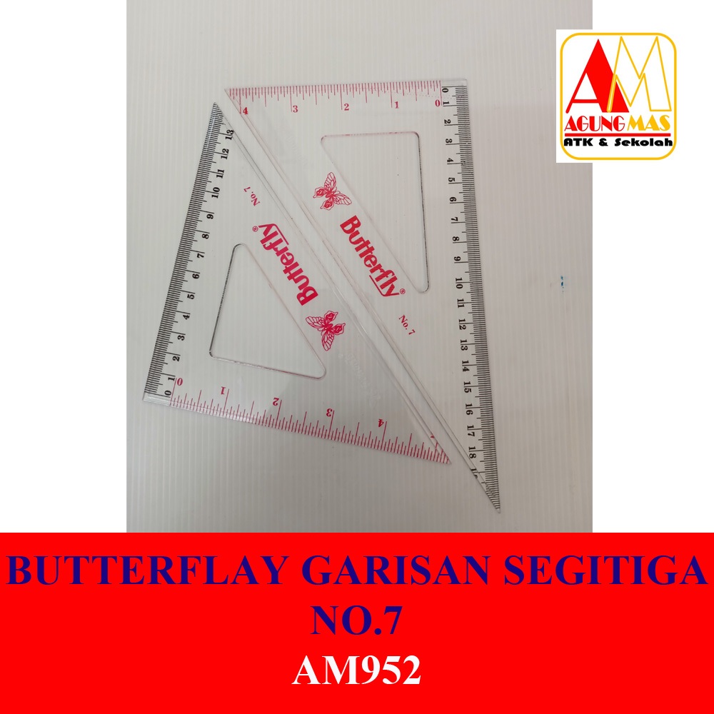 

BUTTERFLAY GARISAN SEGITIGA NO.7