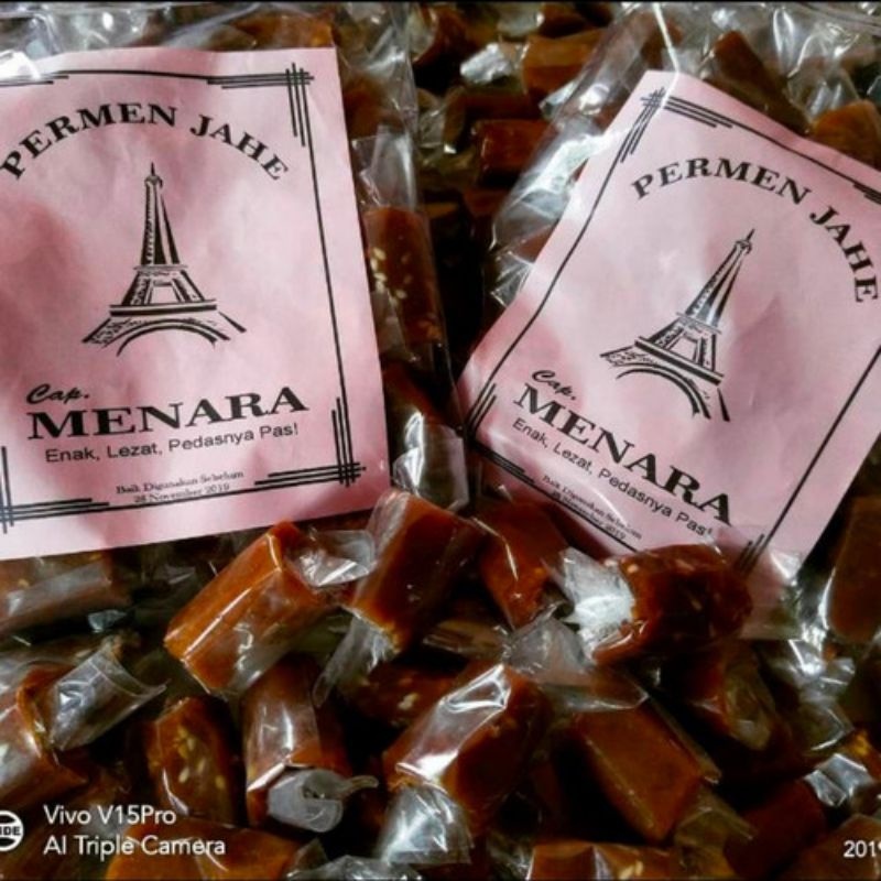 

Permen Jahe Wijen cap Menara (100gr)