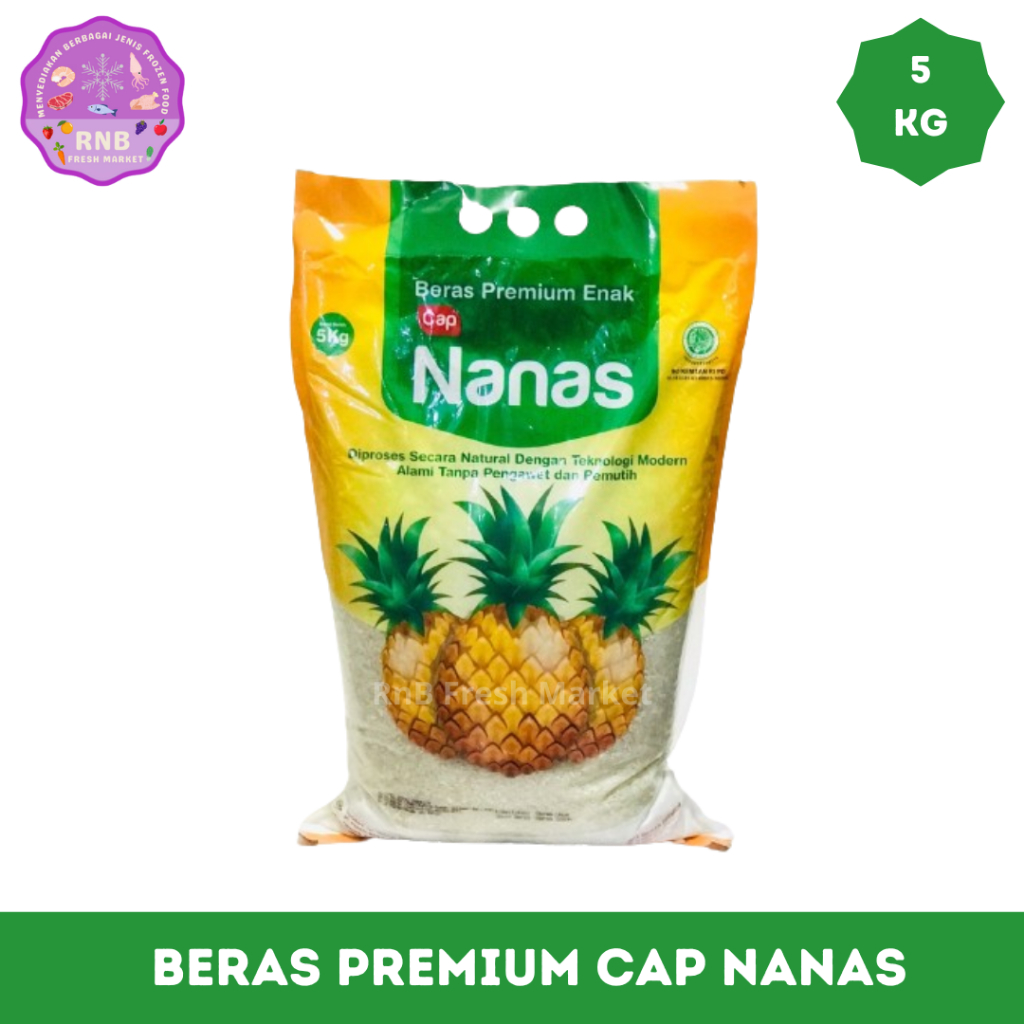 

Beras Premium Cap Nanas Netto 5 Kg