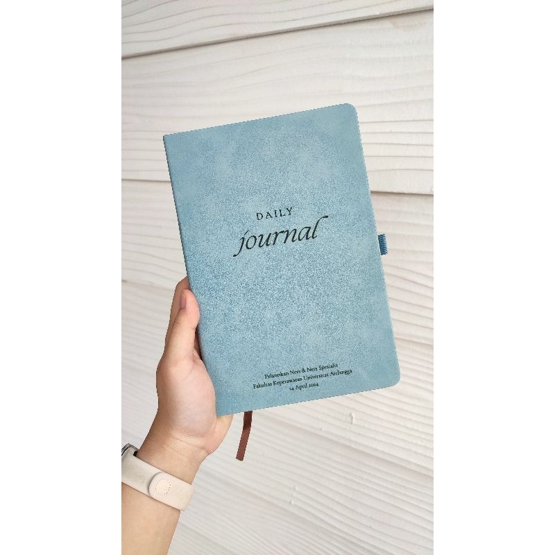 

(GROSIR BISA CUSTOM) Pocket Notebook Strap Karet Ukuran A6/ Buku Agenda Custom Logo Nama