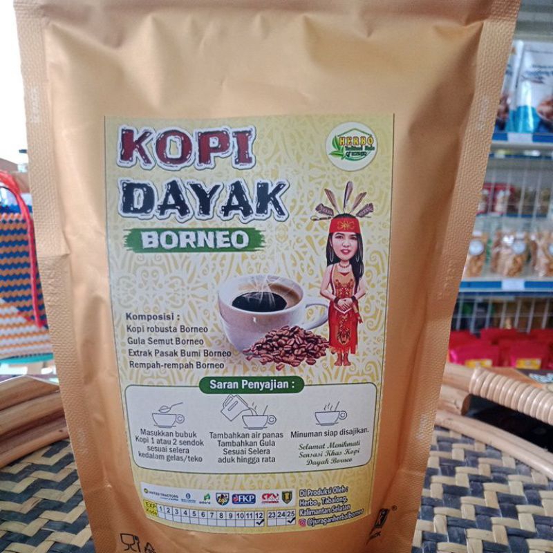 

kopi Dayak borneo