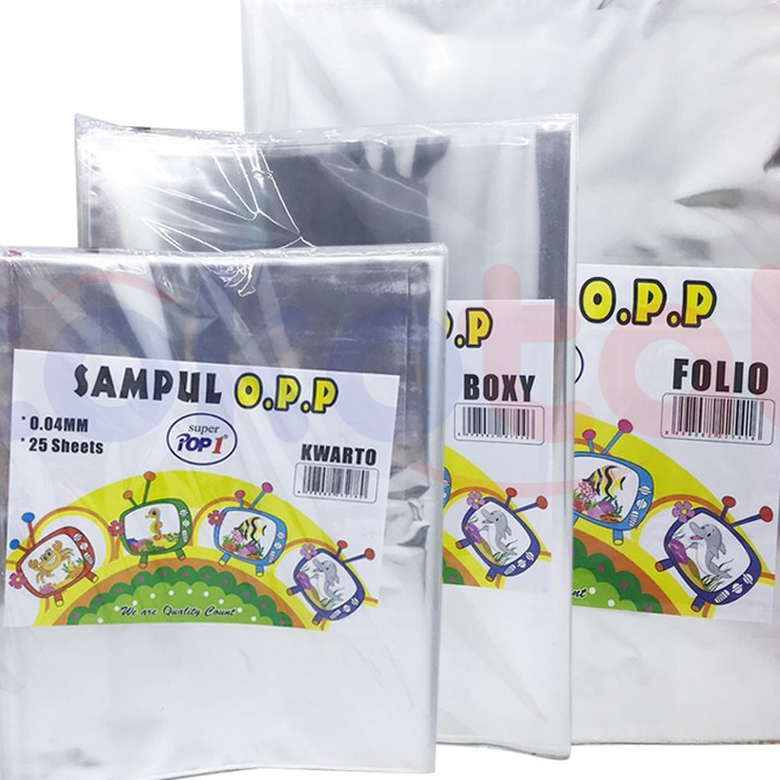 

Sampul Plastik Folio Lem P1 (1 pak isi 25)