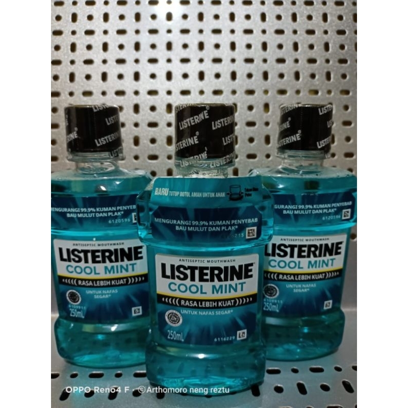 listerine cool mint 250ml/listerine obat kumur 250ml