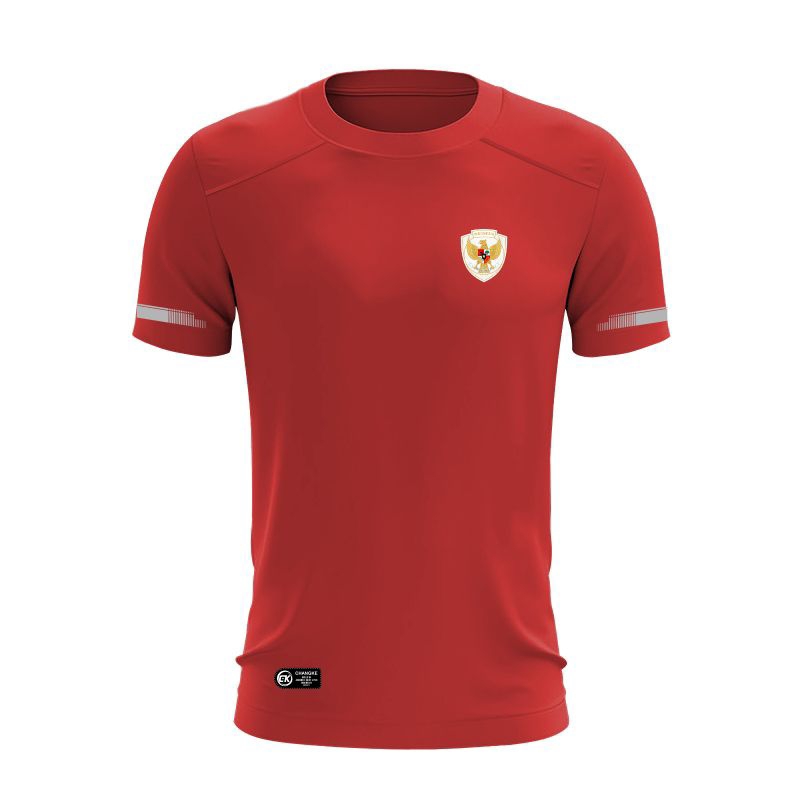 Kaos Indonesia. Jersey Timnas. Training Timnas Indonesia. Jersey Pendek