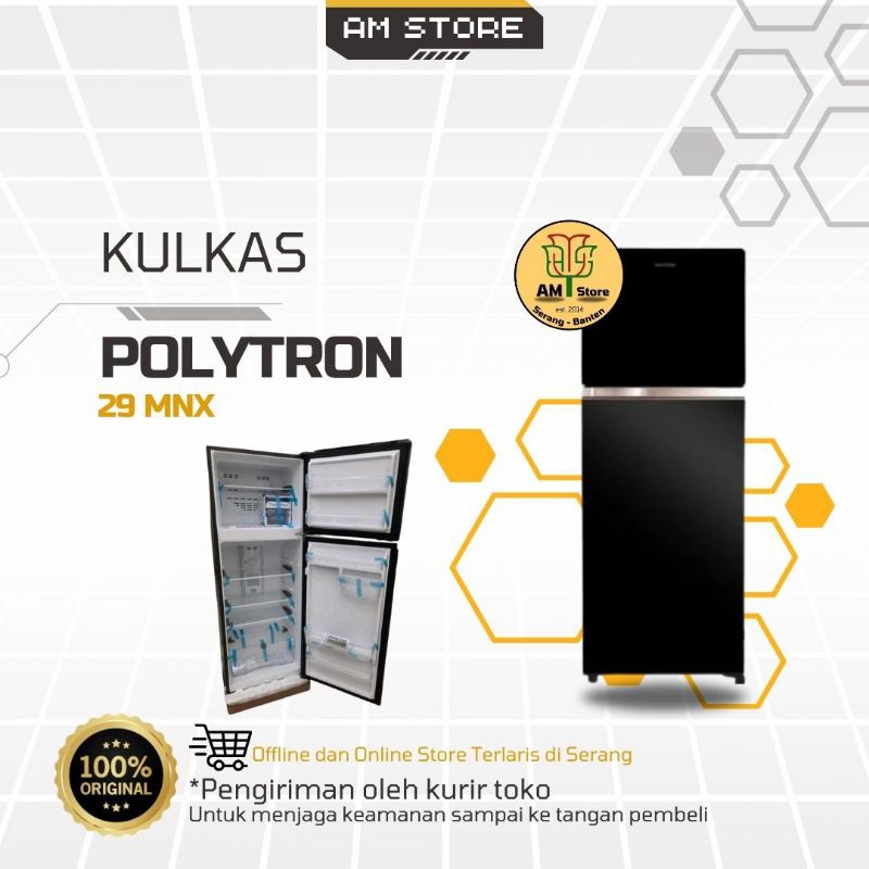 Kulkas Polytron 29 MNX (2 Pintu)