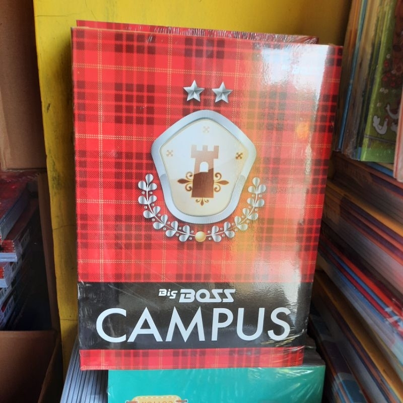 

BUKU TULIS CAMPUS BIGBOSS ISI 36 LEMBAR 1 PACK