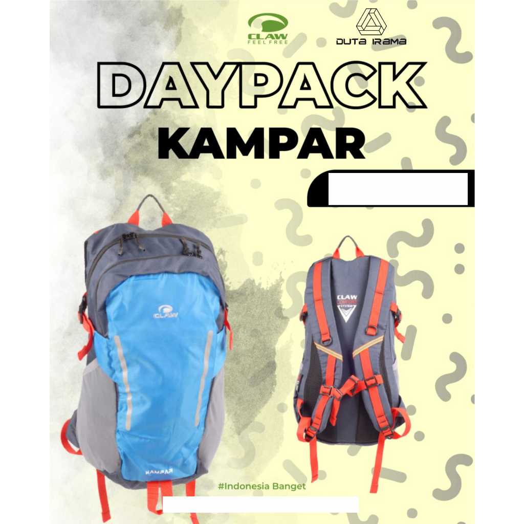 DUTAIRAMA - tas daypack 30 liter Claw Seri Kampar