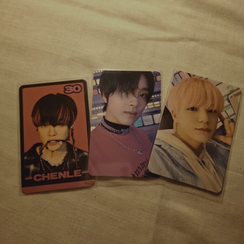 photocard nct dream trading card glitch mode b ver jeno haechan chenle