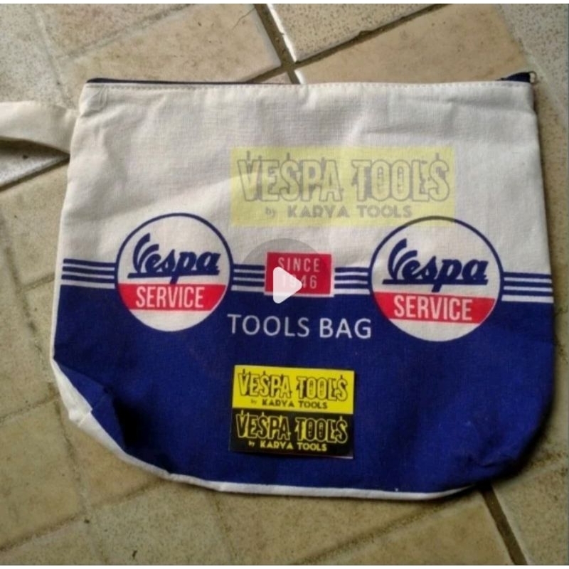 Tool Bag Vespa alat untuk menyimpan alat alat vespa