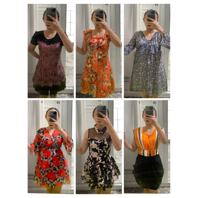 MINI DRESS, LD KECIL 80-94, SHORT DRESS