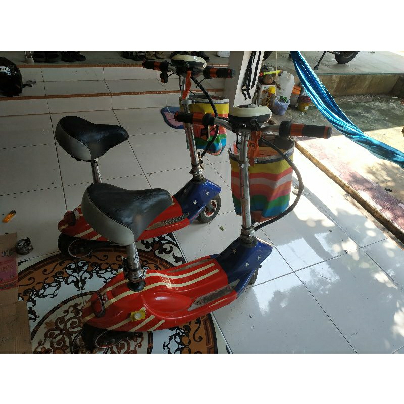 selis kids scooter bekas